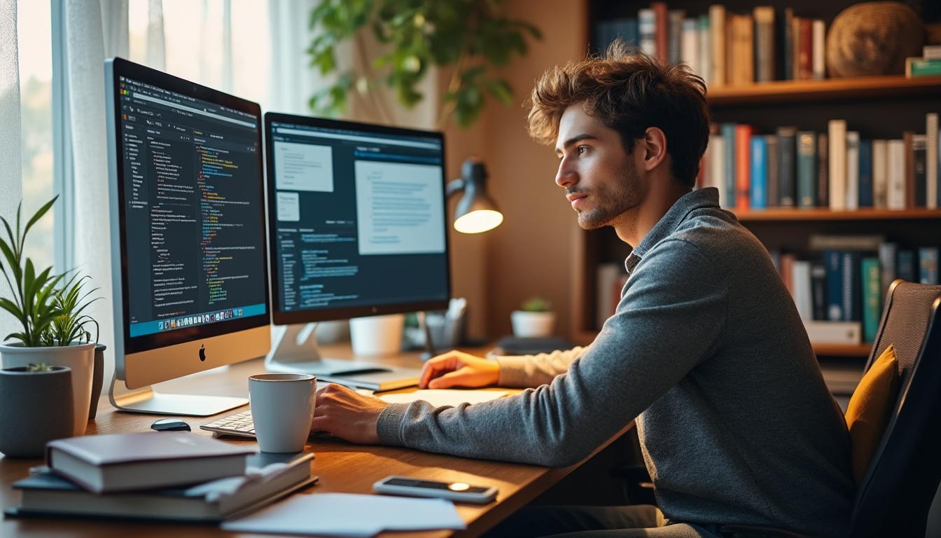 découvrez comment notre formation de data analyst à distance vous permet de réussir votre reconversion professionnelle et d'accéder à un métier d'avenir, avec des cours flexibles, des projets concrets et un accompagnement sur-mesure.