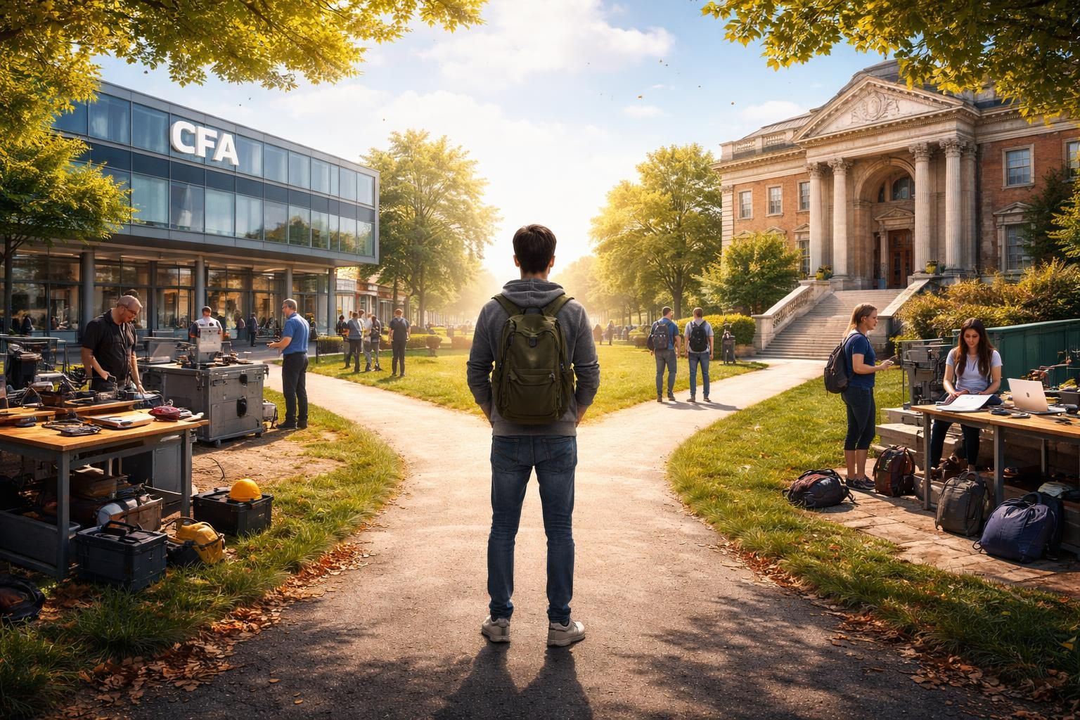 découvrez les avantages du cfa et de l'université pour choisir la formation qui correspond le mieux à vos objectifs professionnels et personnels.