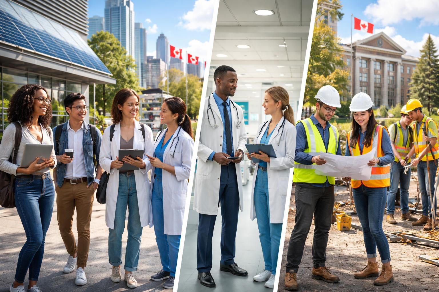 découvrez les secteurs qui recrutent des étudiants pour des stages au canada et boostez votre expérience professionnelle à l'international.