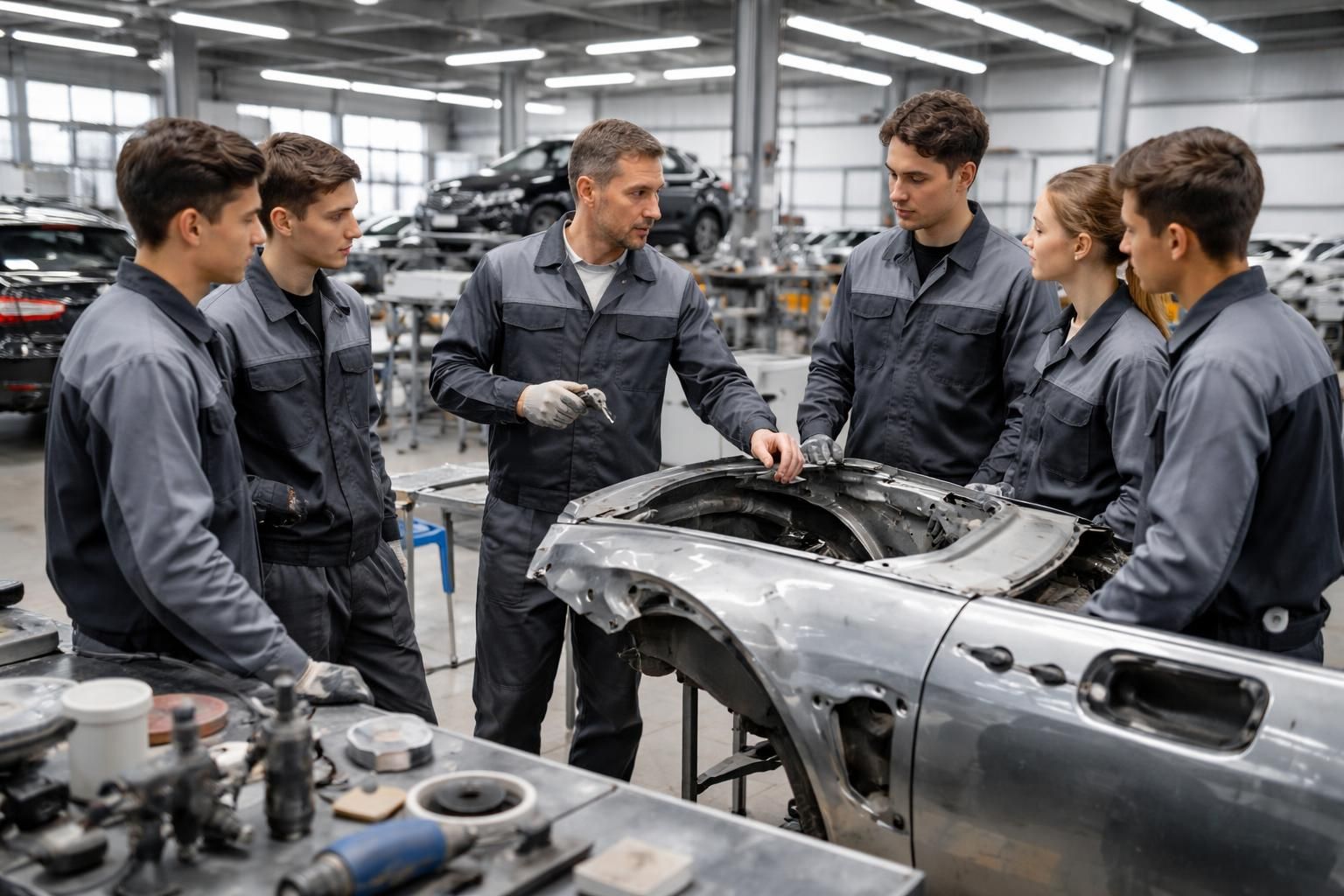 découvrez les conditions d'accès à la formation de carrossier ainsi que les débouchés professionnels dans le secteur de la réparation automobile.