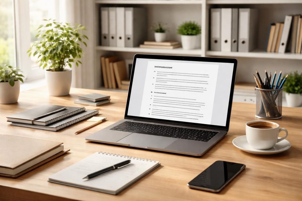 découvrez comment rédiger une introduction de rapport de stage réussie grâce à notre guide pratique, avec un exemple clair et des conseils pour captiver votre lecteur dès le début.