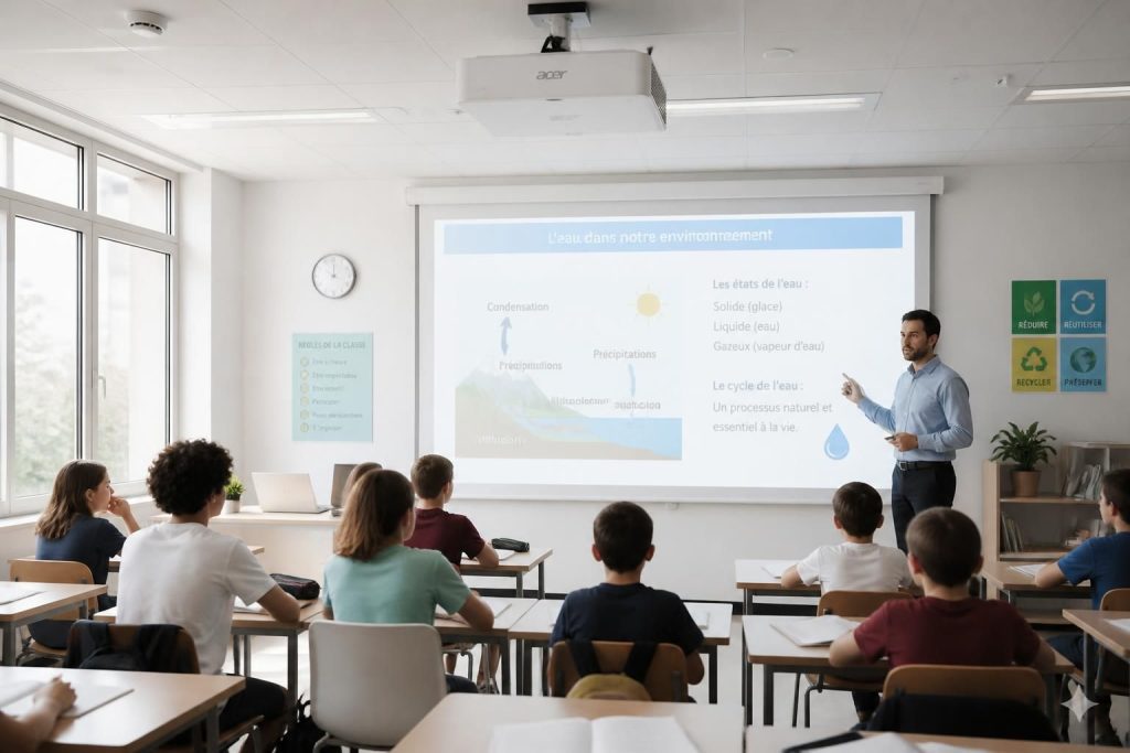 découvrez comment choisir un vidéoprojecteur acer adapté à une salle de classe bien éclairée pour garantir une luminosité optimale et une projection claire.